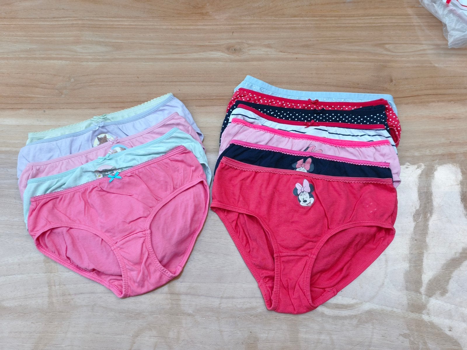 Pakket slipjes van H&M, maat 134/140, Nacht- of Onderkleding, Gebruikt, Meisje, H&M