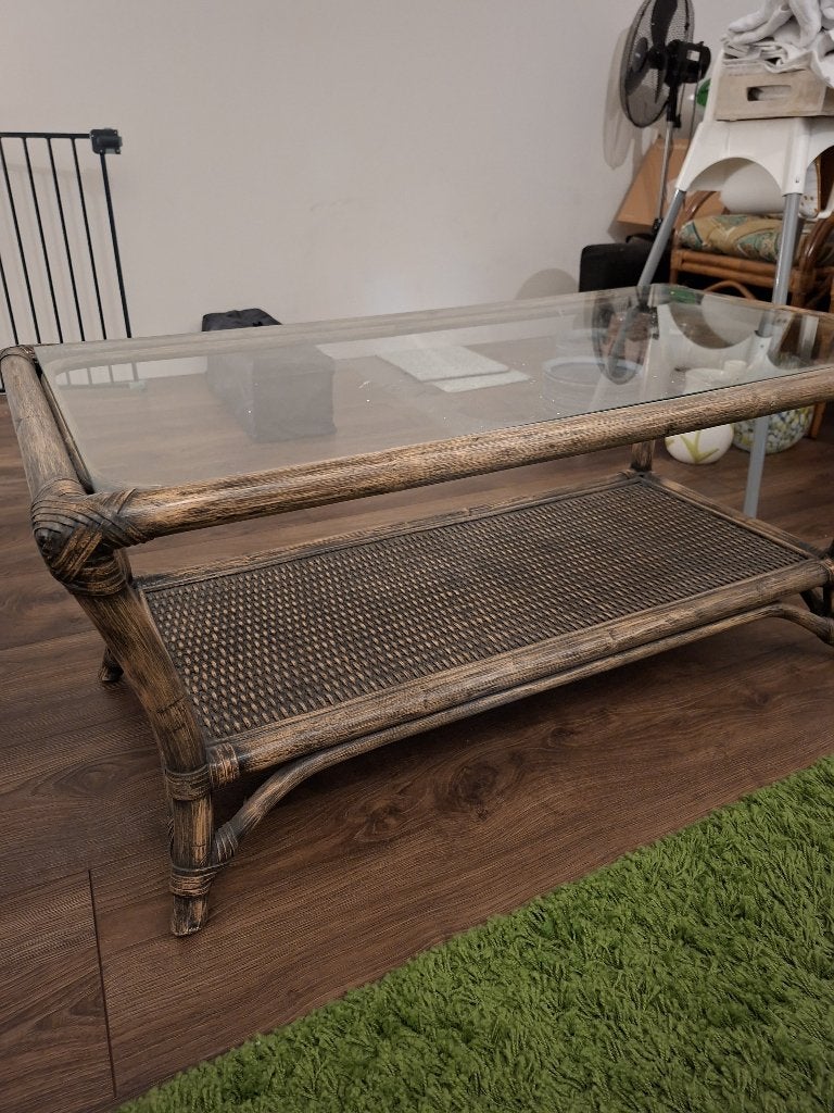 Glazen salontafel, 50 – 75, Glas, Klassiek, Ophalen of Verzenden