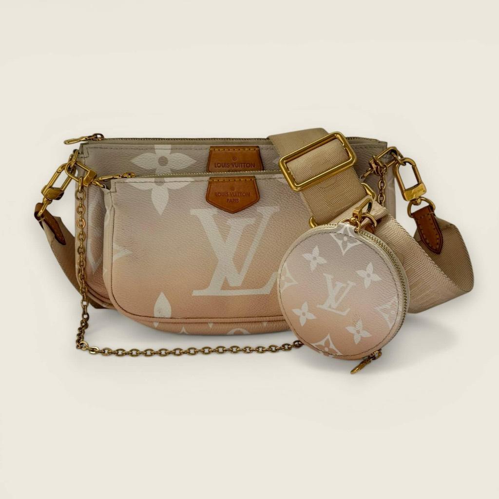 Louis Vuitton pink Multi Pochette Accessoires, Ophalen of Verzenden, Gebruikt, Roze, Schoudertasje