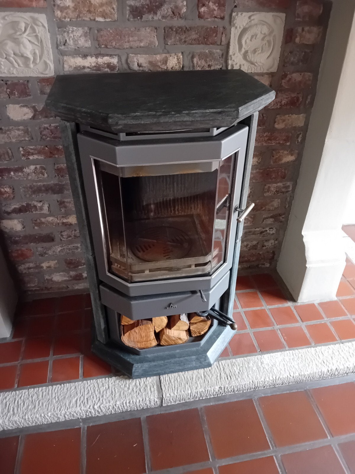 houtkachel Barbas, Huis en Inrichting, Kachels, Ophalen, Houtkachel