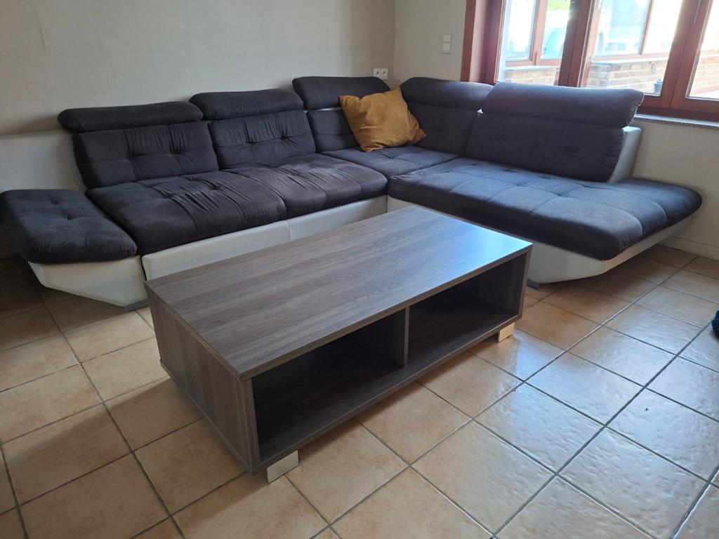 Grote salontafel met opbergruimte, Huis en Inrichting, Ophalen