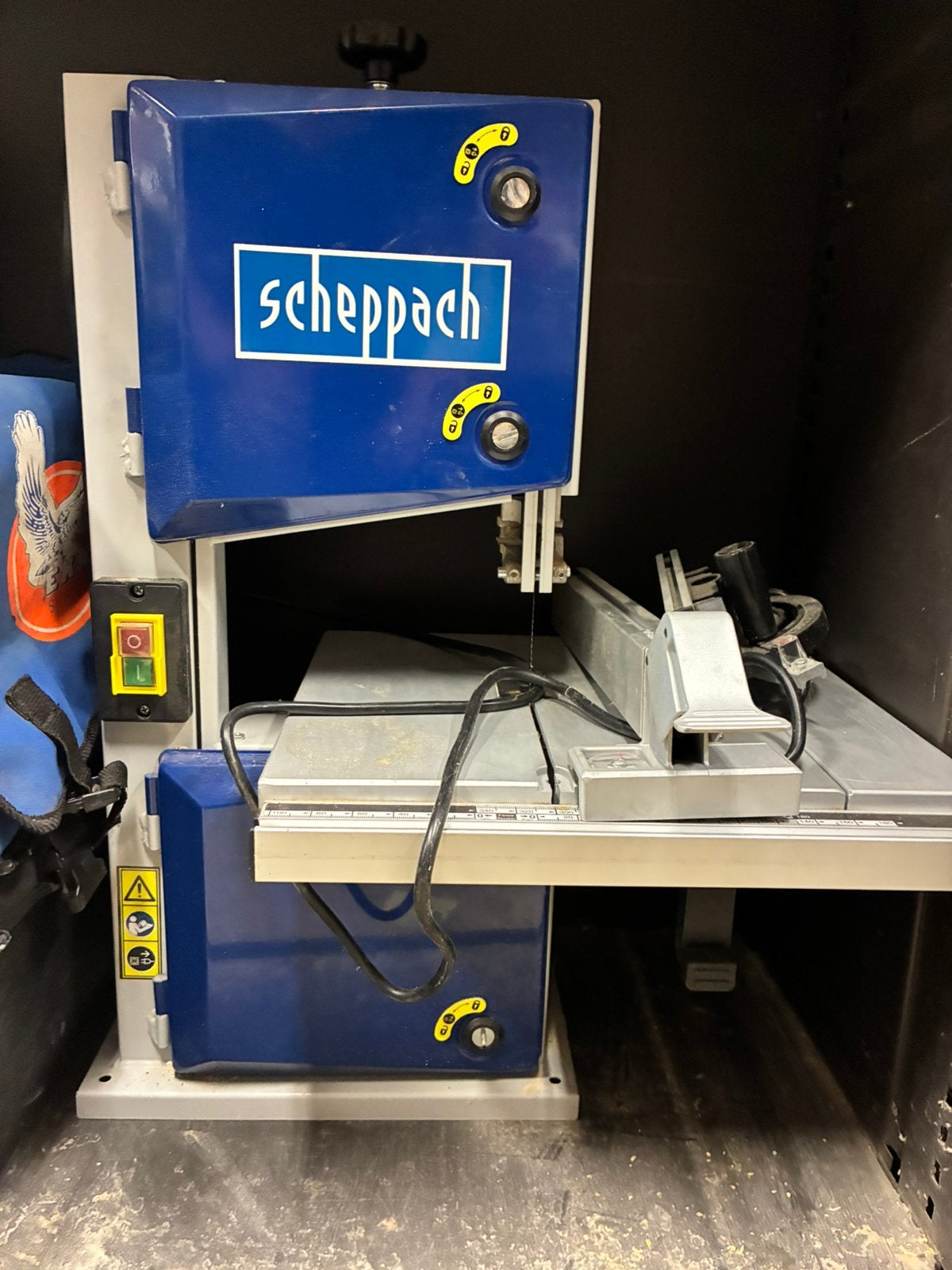 Lintzaag, Doe-het-zelf en Bouw, Gereedschap | Zaagmachines, Ophalen of Verzenden, Zo goed als nieuw, Lintzaag