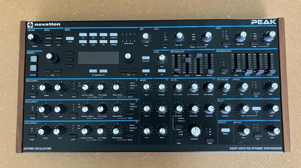 Novation Peak (incl Arturia keylab MKII), Enlèvement, Novation