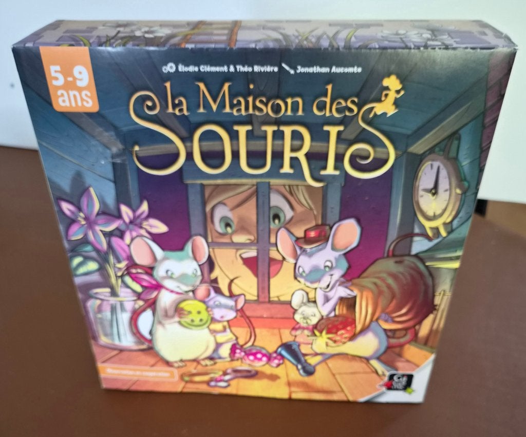 Jeu "La Maison des Souris" Gigamic – Comme Neuf, 1 ou 2 joueurs, Enlèvement, Comme neuf, Gigamic