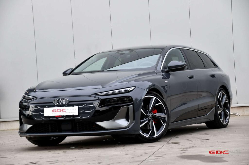 Audi A6 e-tron A6 Avant E-Tron I S-line I Trekhaak I HUD I 3, Auto's, Automaat, Achterwielaandrijving, Gebruikt, Zwart