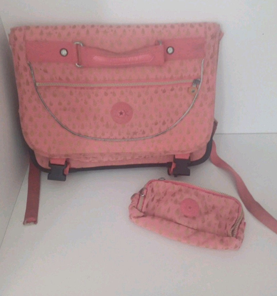 kipling boekentas, Ophalen, Roze
