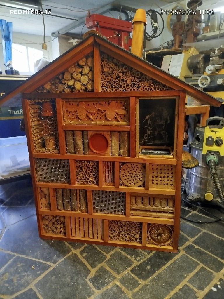 Hotel à insectes, Jardin & Terrasse, Maisons & Bains d'oiseaux, Enlèvement, Neuf