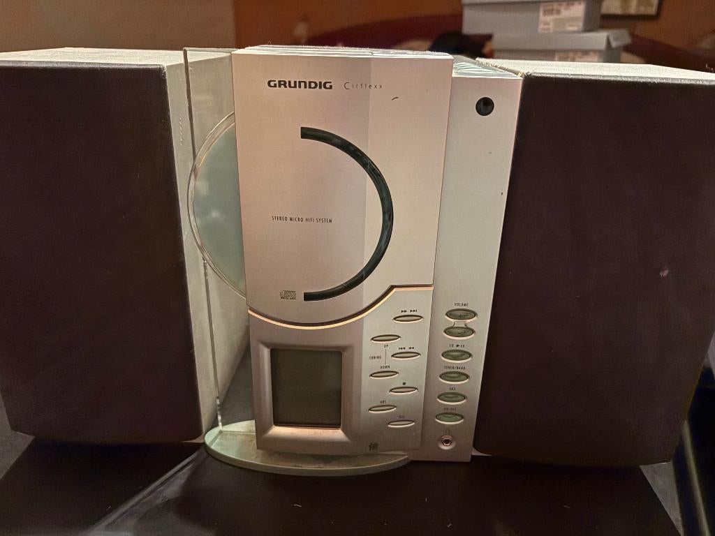 mini stereoketen Grundig, Autres marques, Enlèvement, Utilisé, Composants en vrac