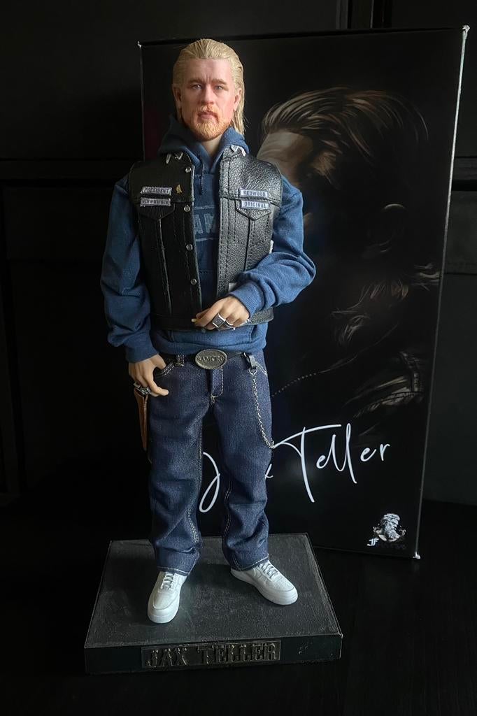 Custom 1/6 scale Jax Teller figuur, Enlèvement, Comme neuf