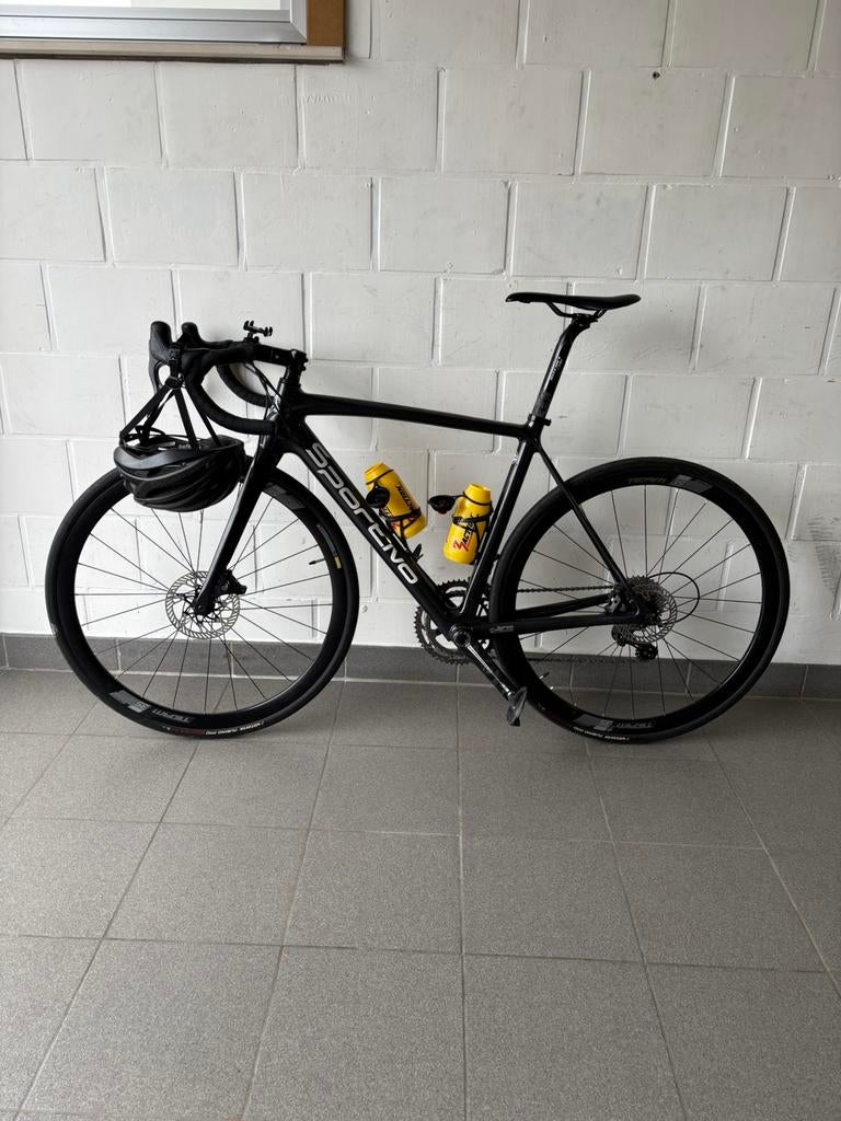 sportivo fuoco carbon racefiets maat 54, Fietsen en Brommers, Ophalen, Zo goed als nieuw, Carbon