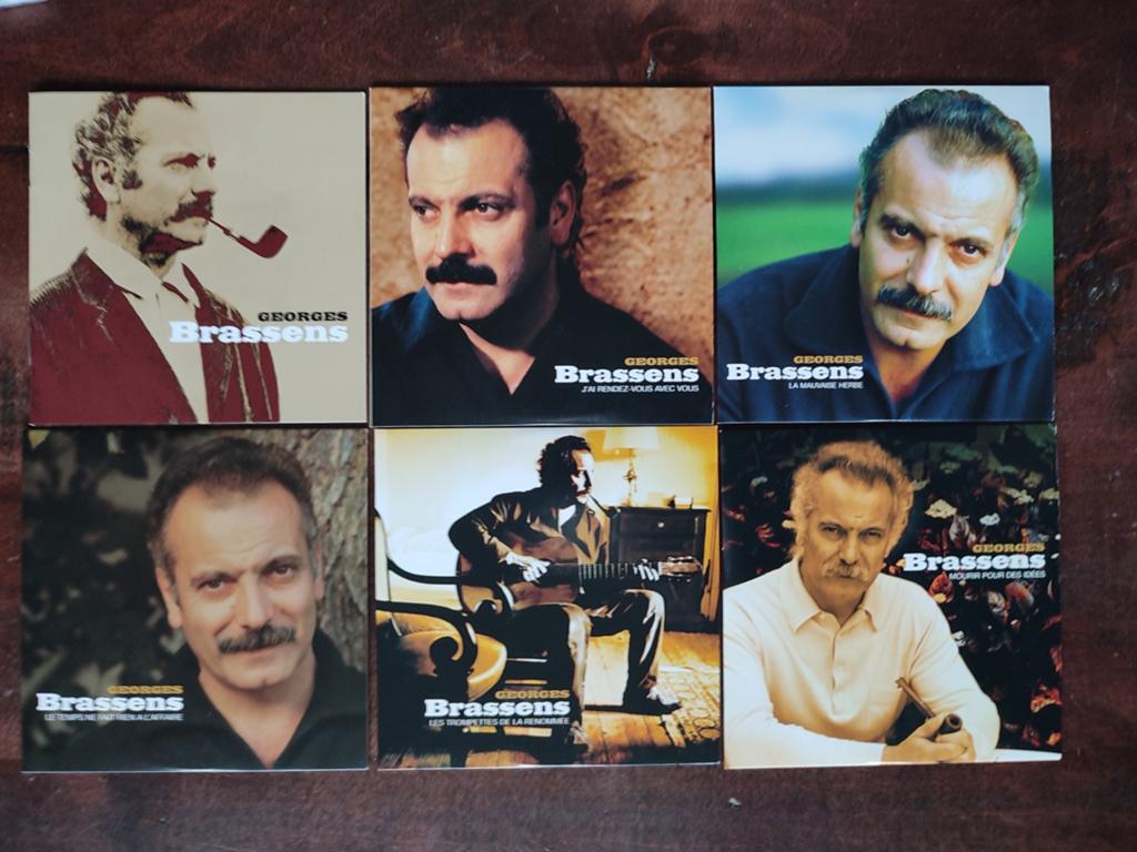 5-CD + Boekje: GEORGES BRASSENS - LES 100 PLUS BELLES CHANS., Ophalen of Verzenden, Zo goed als nieuw