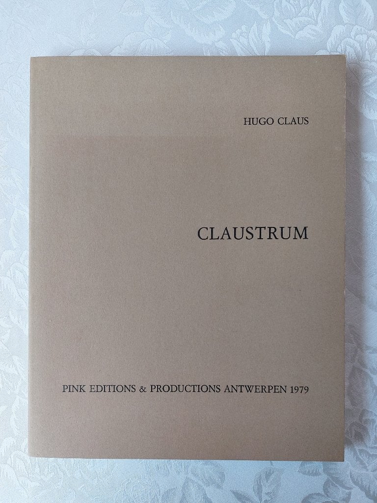Claustrum Hugo Claes gesigneerde eerste druk, Ophalen, België, Zo goed als nieuw, Hugo Claus