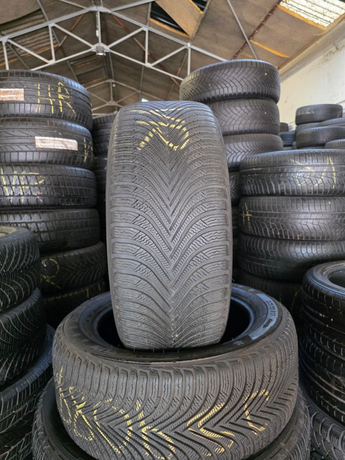 225 55 17 Michelin avec montage et équilibrage, Enlèvement