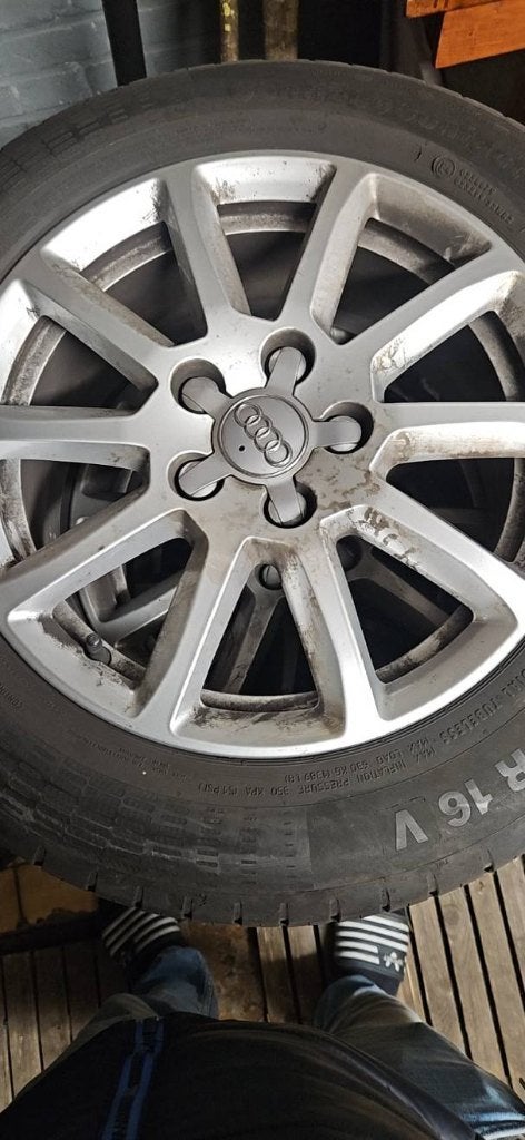 Jantes audi 205 60 16, Ophalen, Gebruikt, Velg(en), 16 inch