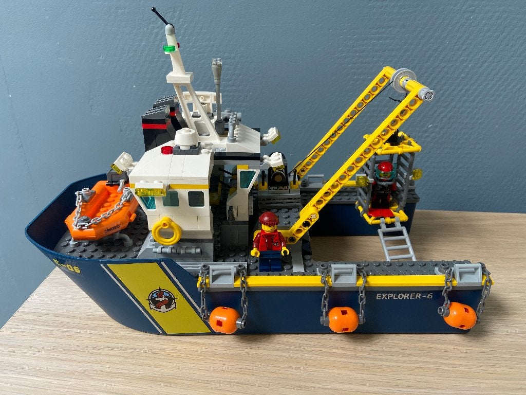lego diepzee onderzoekschip 60095, Enlèvement ou Envoi, Comme neuf, Autres marques
