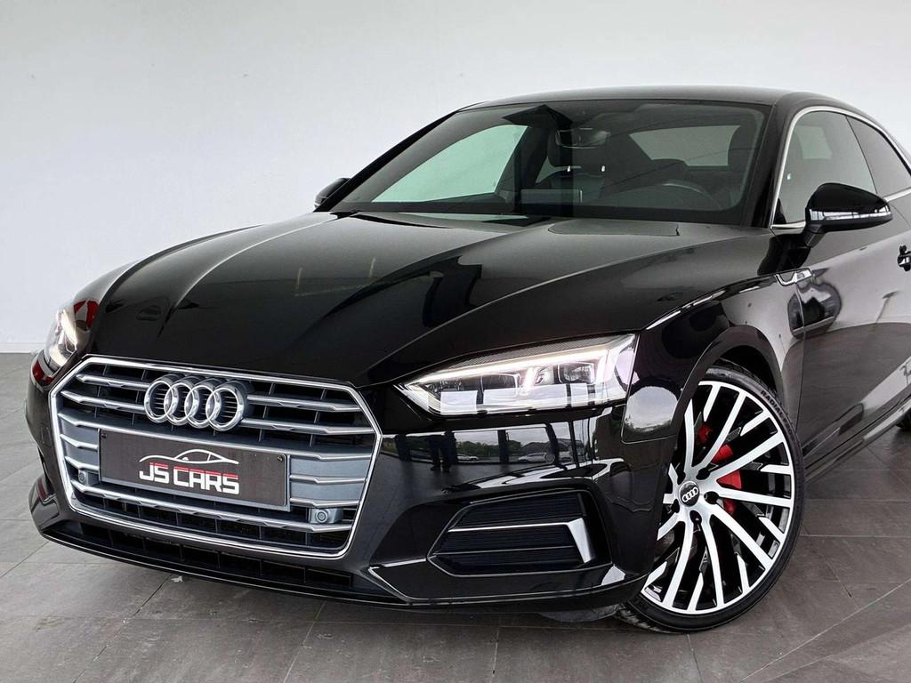 Audi A5 Coupé 2.0TDi SPORT-COCKPIT-GPS-CAMERA-JANTES20-PDC, Auto's, Audi, 4 zetels, Gebruikt, 4 cilinders, Zwart
