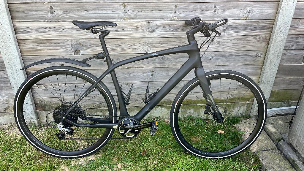specialized sirrus volledig Carbon, 28 inch, 10 tot 15 versnellingen, Zo goed als nieuw, Schijfrem