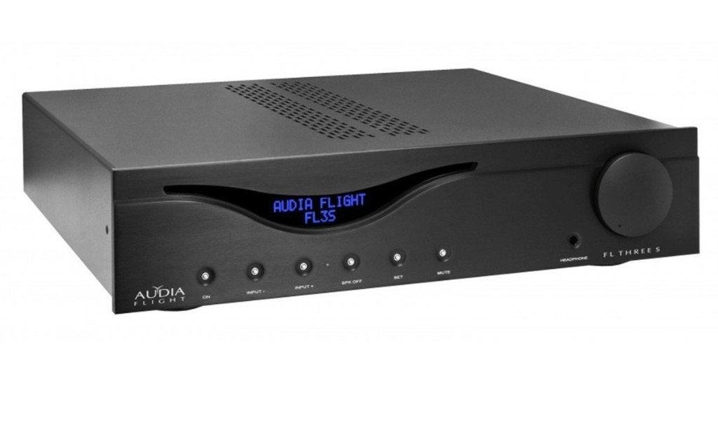 Audia Flight FL Three S + optionele USB-DAC en phono MM/MC, TV, Hi-fi & Vidéo, Autres marques, Enlèvement ou Envoi, Comme neuf