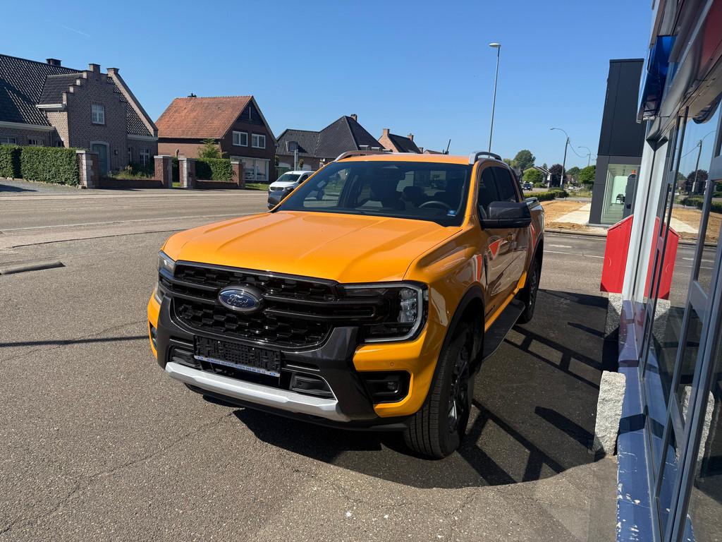Ford Ranger Wildtrak 2.0Ecoblue 205PK A10 (automatique), Autos, Cuir, Euro 6, Entreprise, Carnet d'entretien