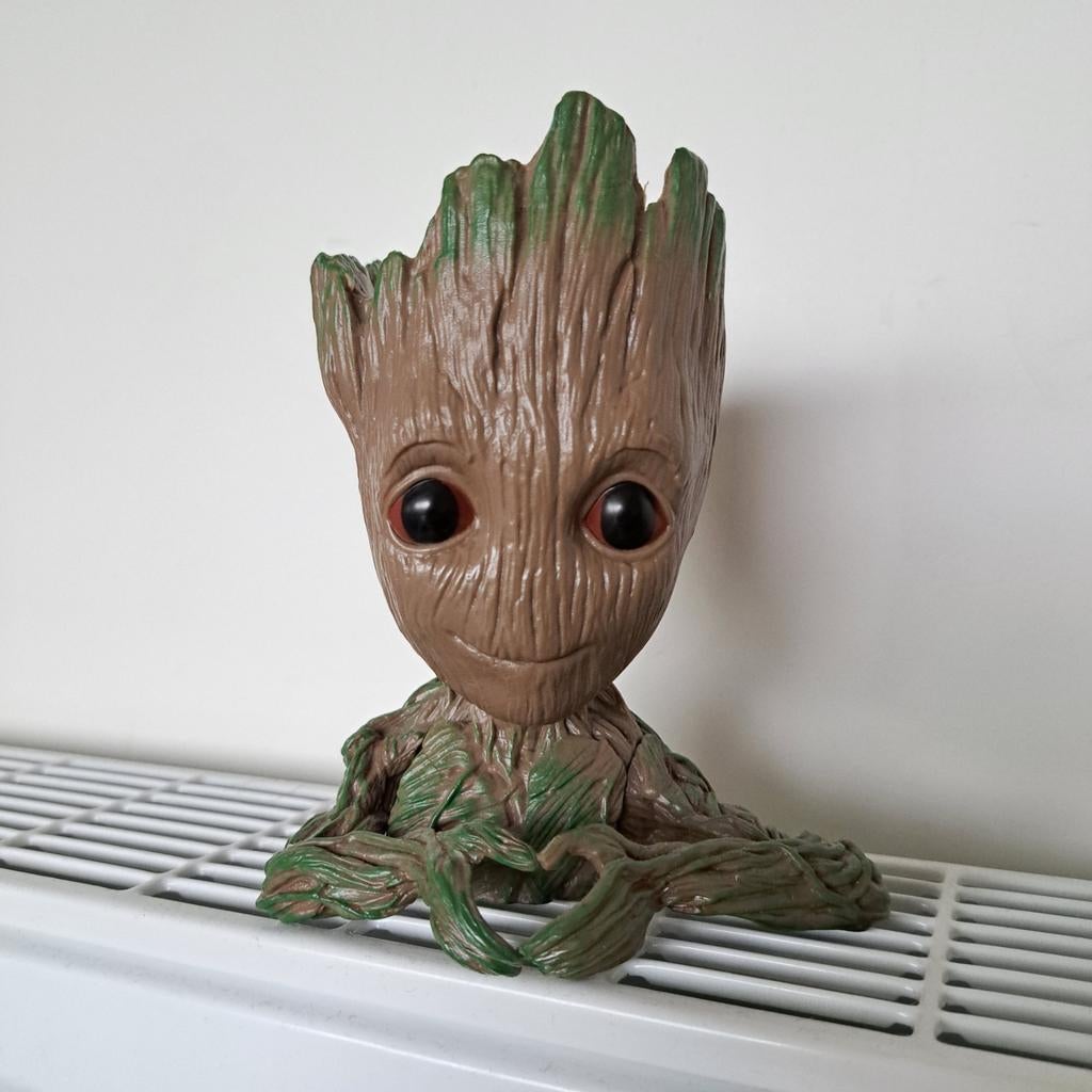 Baby Groot bloempot of pennenhouder, Ophalen of Verzenden, Zo goed als nieuw, Fantasy