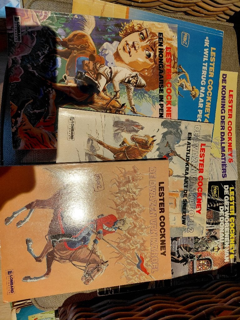 lester cockney, Livres, Plusieurs BD, Enlèvement ou Envoi, Utilisé