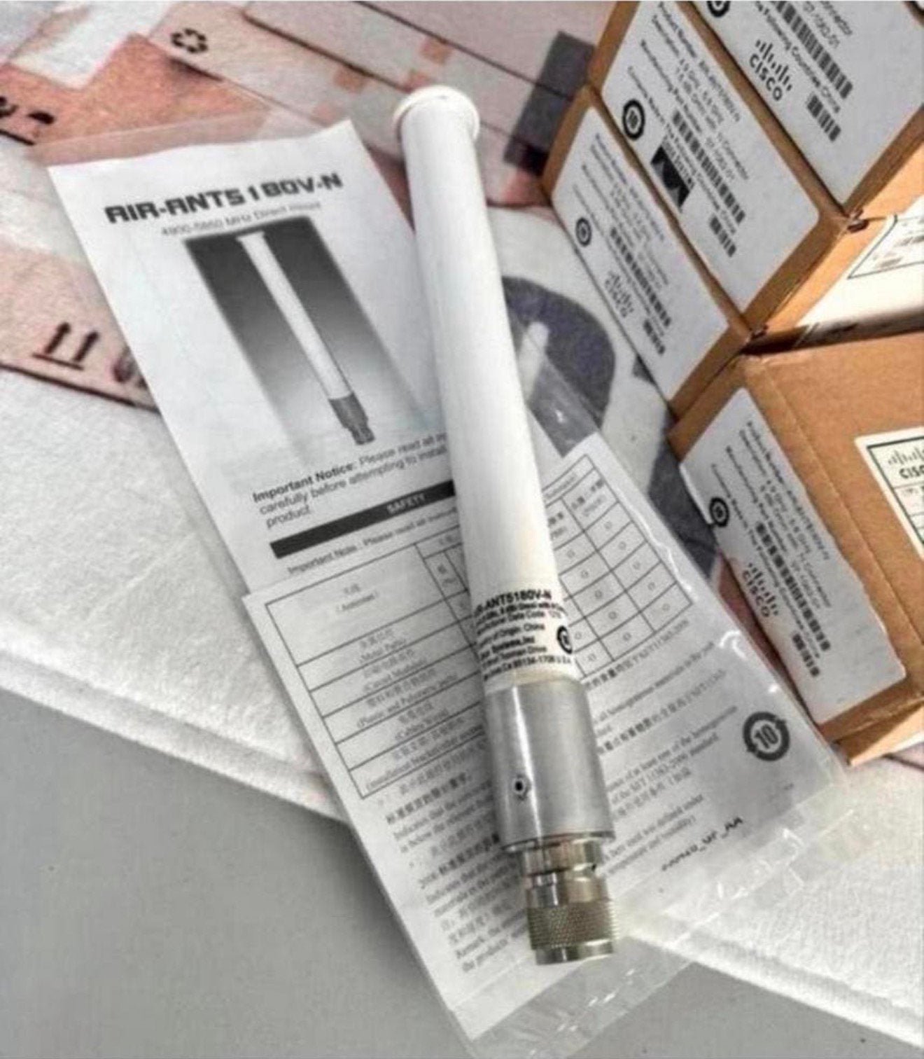 Neufe antenne Wi-Fi Aironet AIR-ANT5180V-N Cisco 07-1062-01, Informatique & Logiciels, Points d'accès, Enlèvement ou Envoi, Neuf