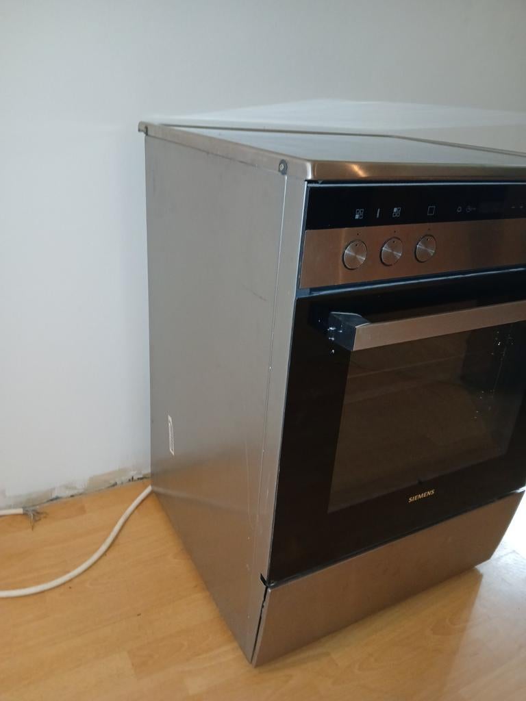 Combiné four et plaque vitrocéramiques siemens, Ophalen, Keramisch, 4 kookzones, 85 tot 90 cm