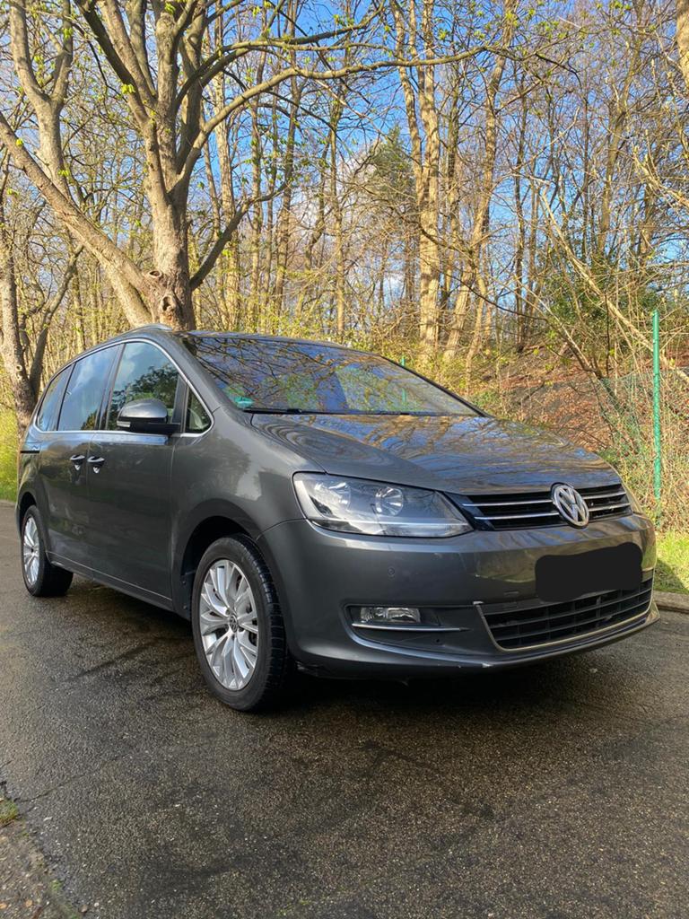 VOLKSWAGEN SHARAN 2.0 TDI BLUEMOTION HİGHL was van diplomaat, Autos, Achat, Beige, Automatique, Particulier