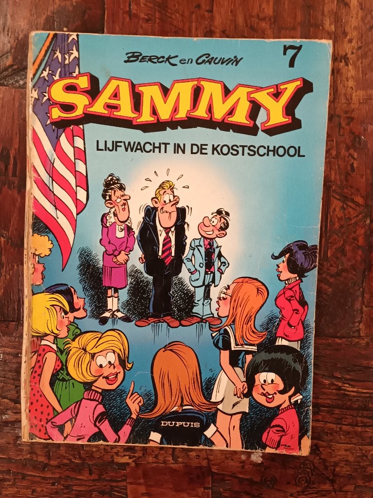 Sammy 7: lijfwachten in de kostschool, Eén stripboek, Ophalen of Verzenden, Gelezen