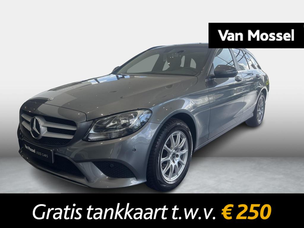 Mercedes-Benz C-Klasse 200d Break + TREKHAAK + CAMERA +, Autos, Argent ou Gris, 1800 kg, 110 kW, Entreprise