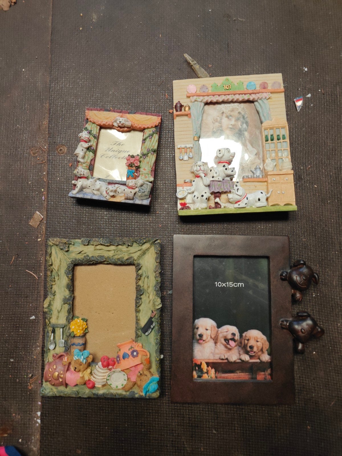 4 leuke kadertjes, Ophalen of Verzenden