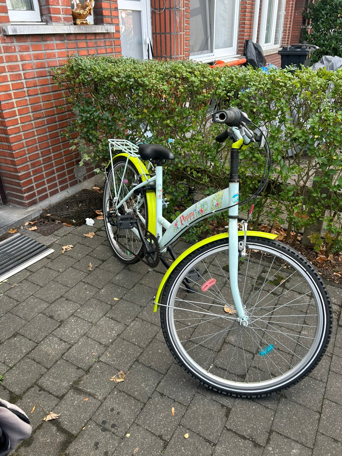 Meisjesfiets bfk poppy 26”, Vitesses, Frein sur jante, 26 pouces ou plus, Enlèvement
