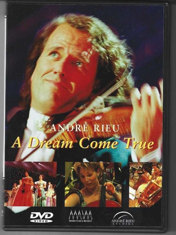 DVD Andre Rieu A Dream Came True’, Alle leeftijden, Ophalen of Verzenden, Zo goed als nieuw