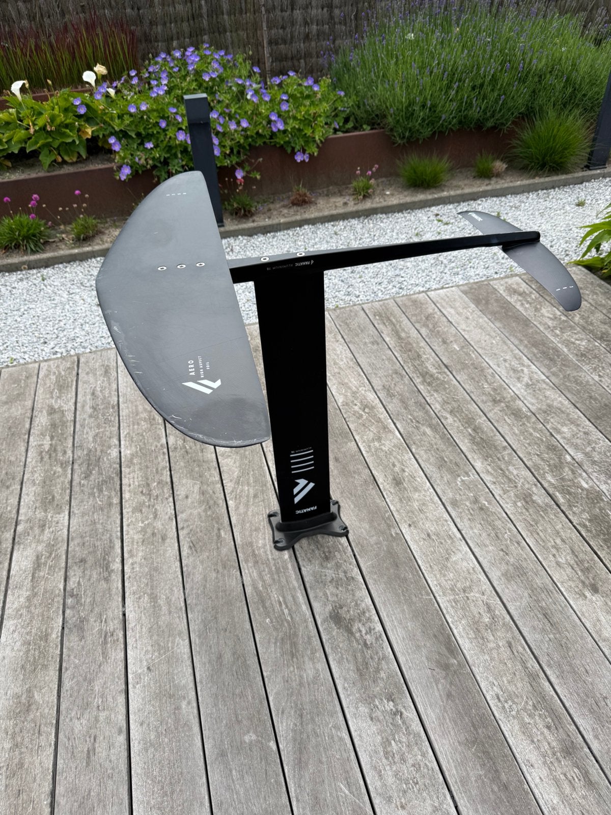 Volledige foilset fanatic high aspect., Ophalen, Gebruikt, Wingsurf-accessoire