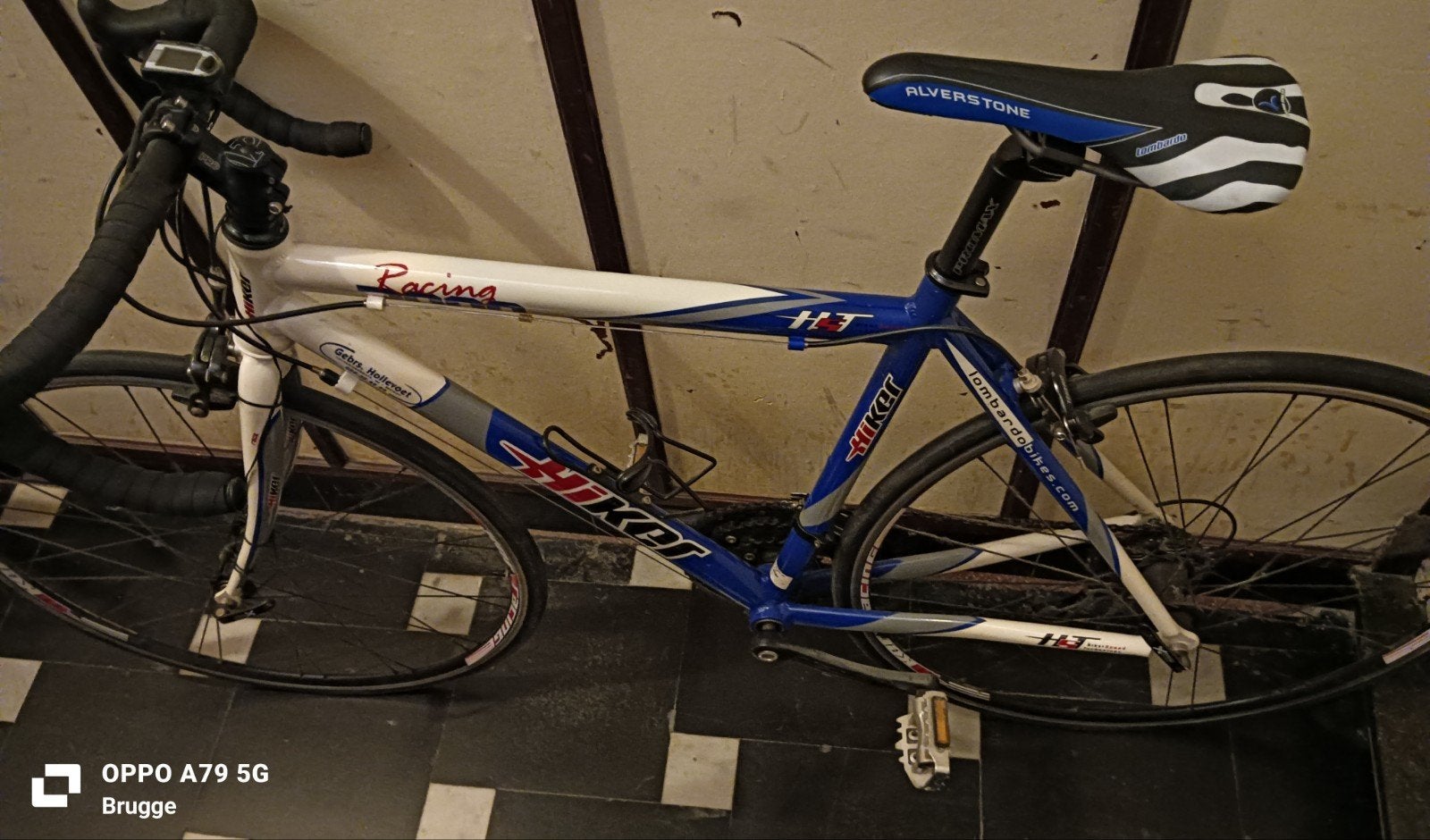 Koersfiets dames, Ophalen