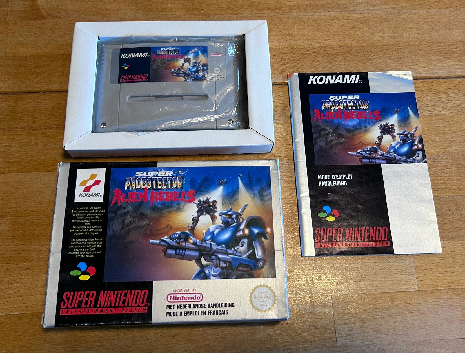 Probotector Alien Rebels Snes., Games en Spelcomputers, Ophalen of Verzenden, Gebruikt