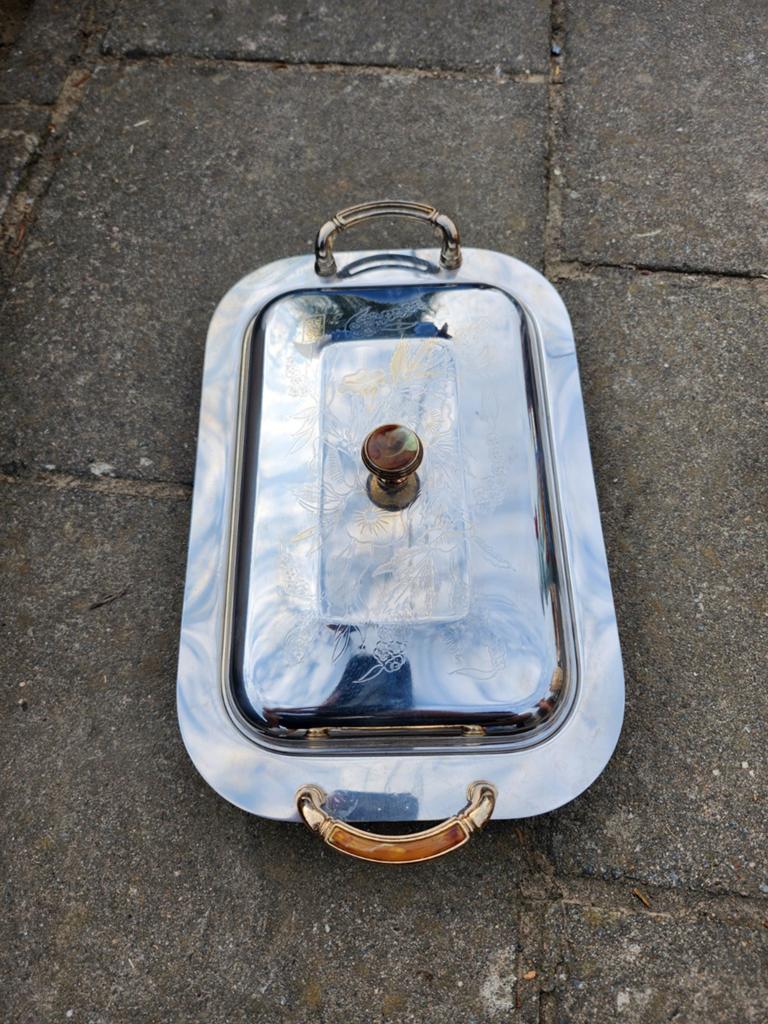 Plateau en inox, Maison & Meubles, Accessoires pour la Maison | Plateaux