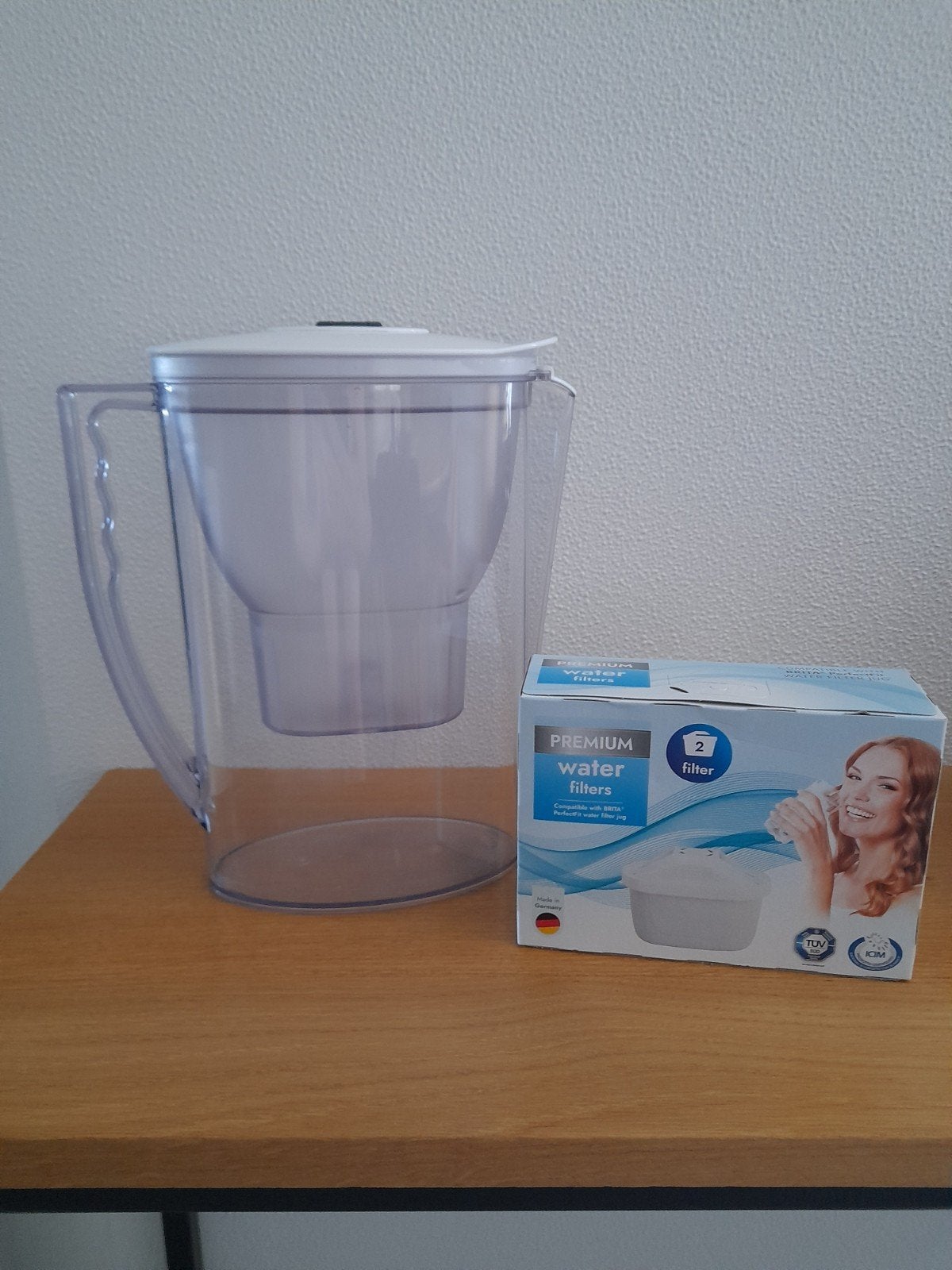 Brita waterfilterkan, Ophalen
