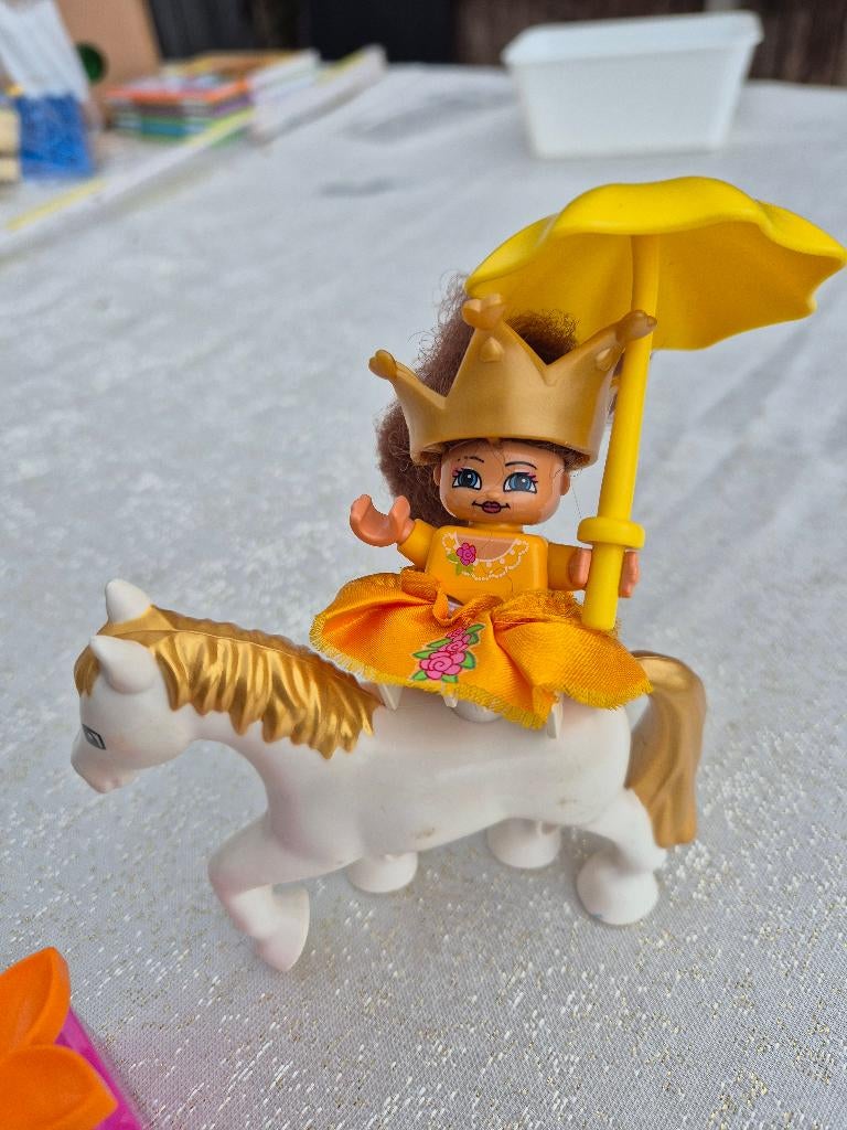 Lego Duplo 4825 Prinses te paard, Kinderen en Baby's, Ophalen of Verzenden, Duplo