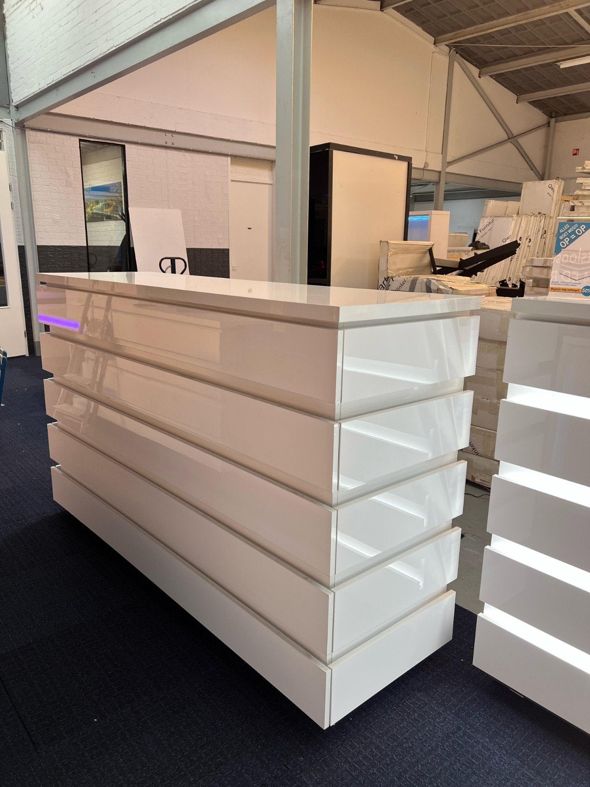 TOONBANK BALIE RECEPTIE, Diversen, Bureau-accessoires, Ophalen