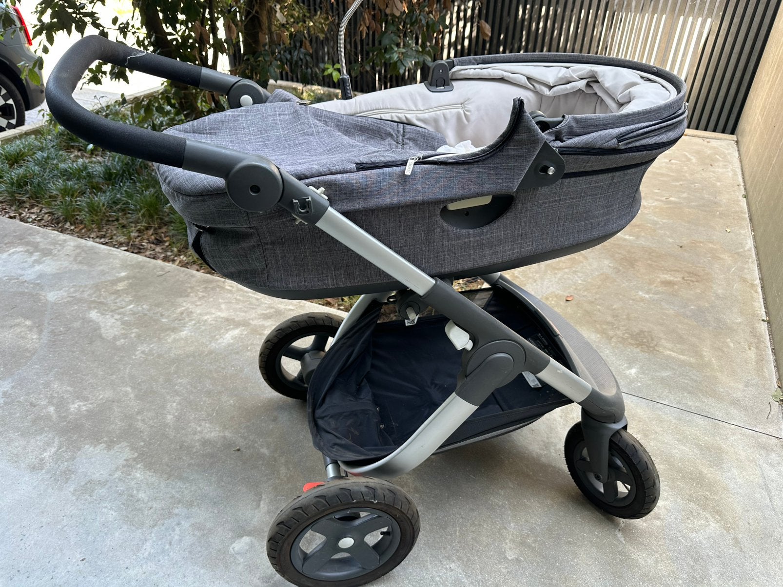 Stokke Trailz kinderwagen, Ophalen, Zo goed als nieuw, Kinderwagen, Luchtbanden