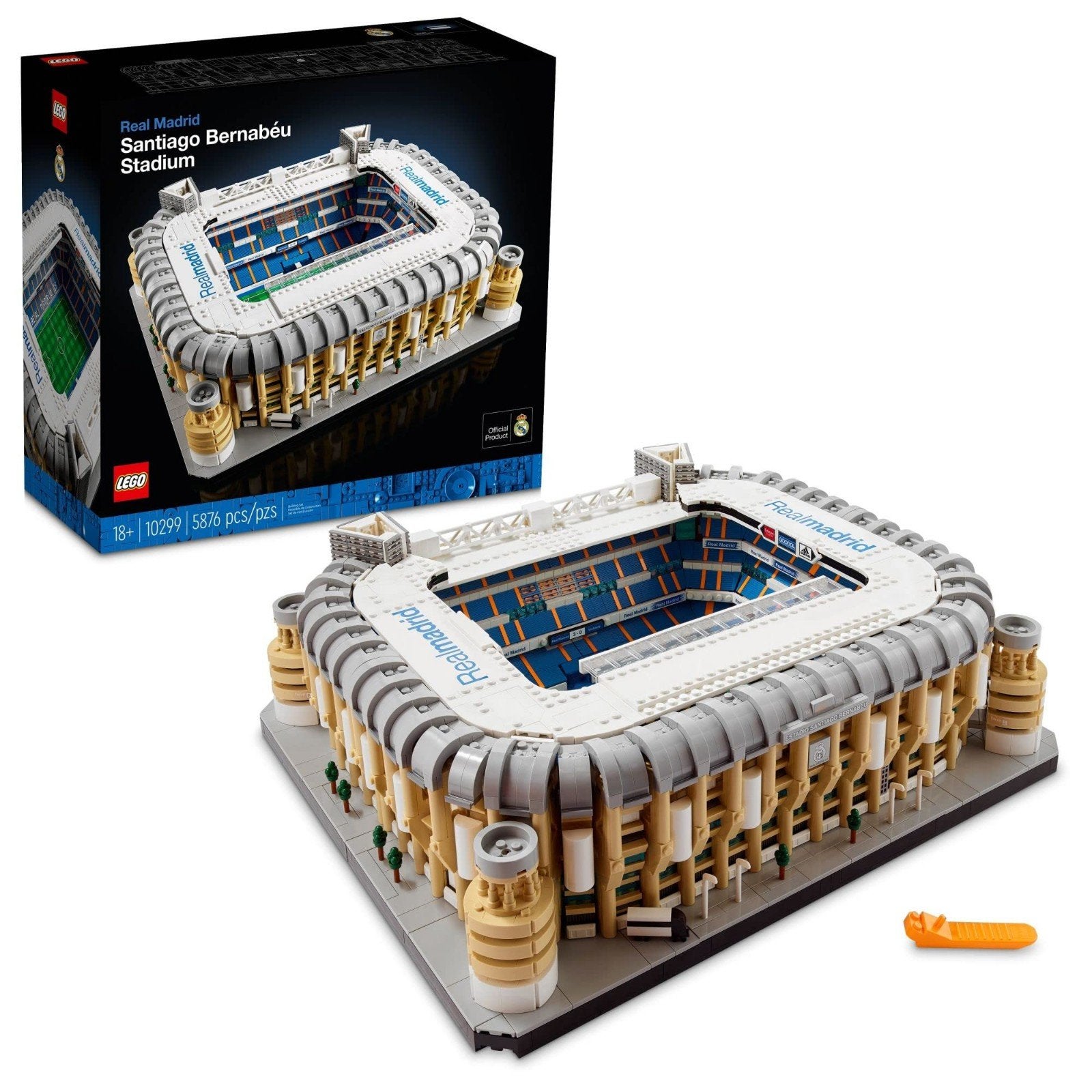 LEGO 10299 Real Madrid Santiago Bernabéu — Complet, Enlèvement ou Envoi, Complet, Lego