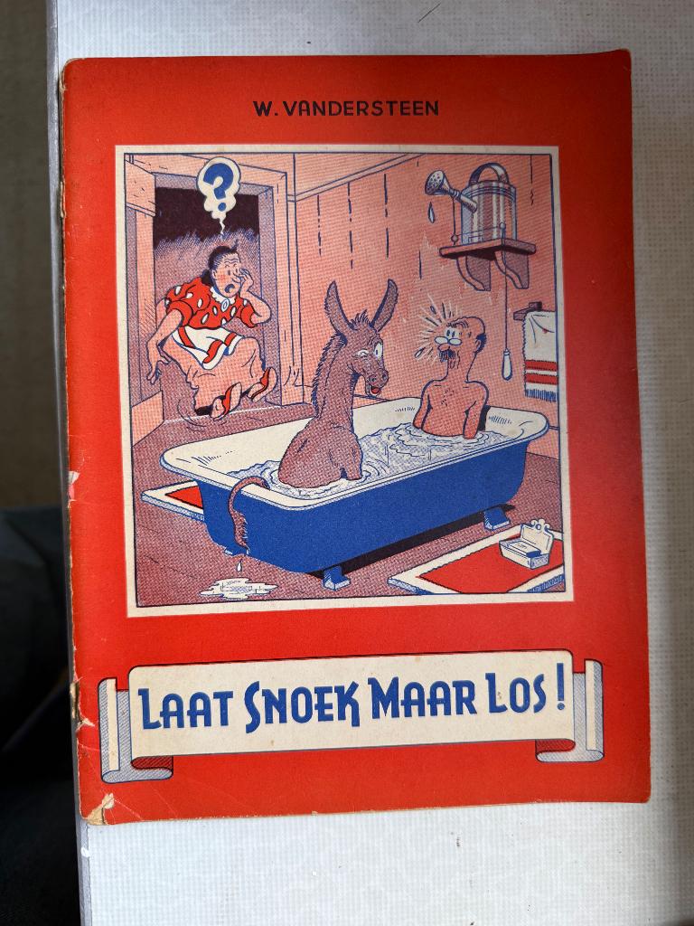 Laat snoek maar los strip, Boeken, Meerdere stripboeken, Ophalen of Verzenden, Gelezen, Willy Vandersteen