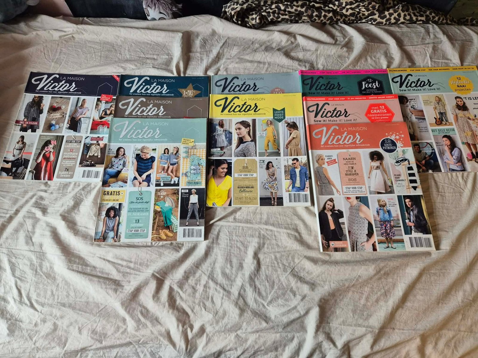 Naaiboeken La maison Victor, Boeken, Ophalen, Zo goed als nieuw