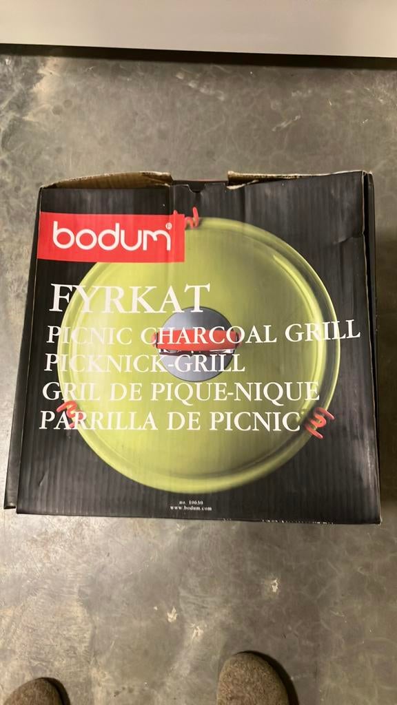 Bodum grill, Tuin en Terras, Ophalen, Gebruikt