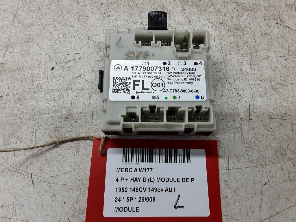 UNITE ELECTRONIQUE Mercedes-Benz A (177.0) (A1779007316), Autos : Pièces & Accessoires, Mercedes-Benz, Utilisé, Dialog.mb@mercedes-benz.com