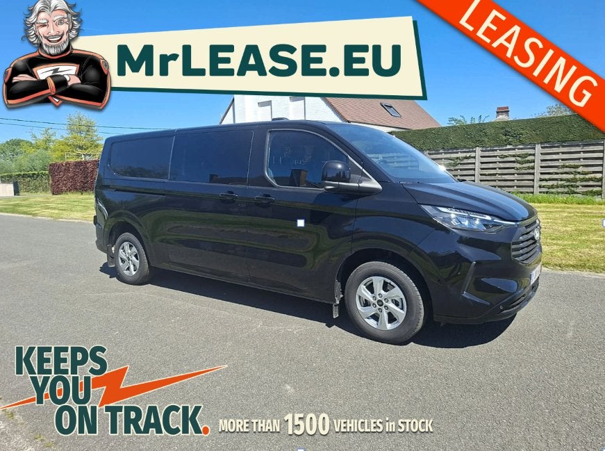 LEASING  FORD CUSTOM 6 places cabine double, Autos, Achat, Euro 6, Entreprise, Garantie prolongée