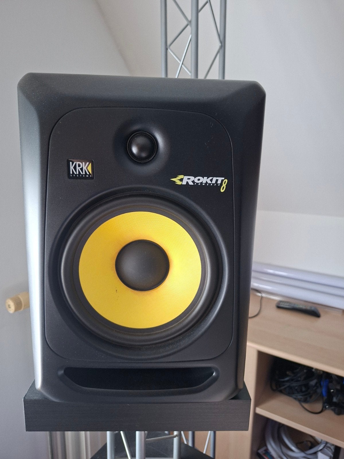 Krk rocket 8 x2 + Krk sub 10s nieuwstaat., Ophalen