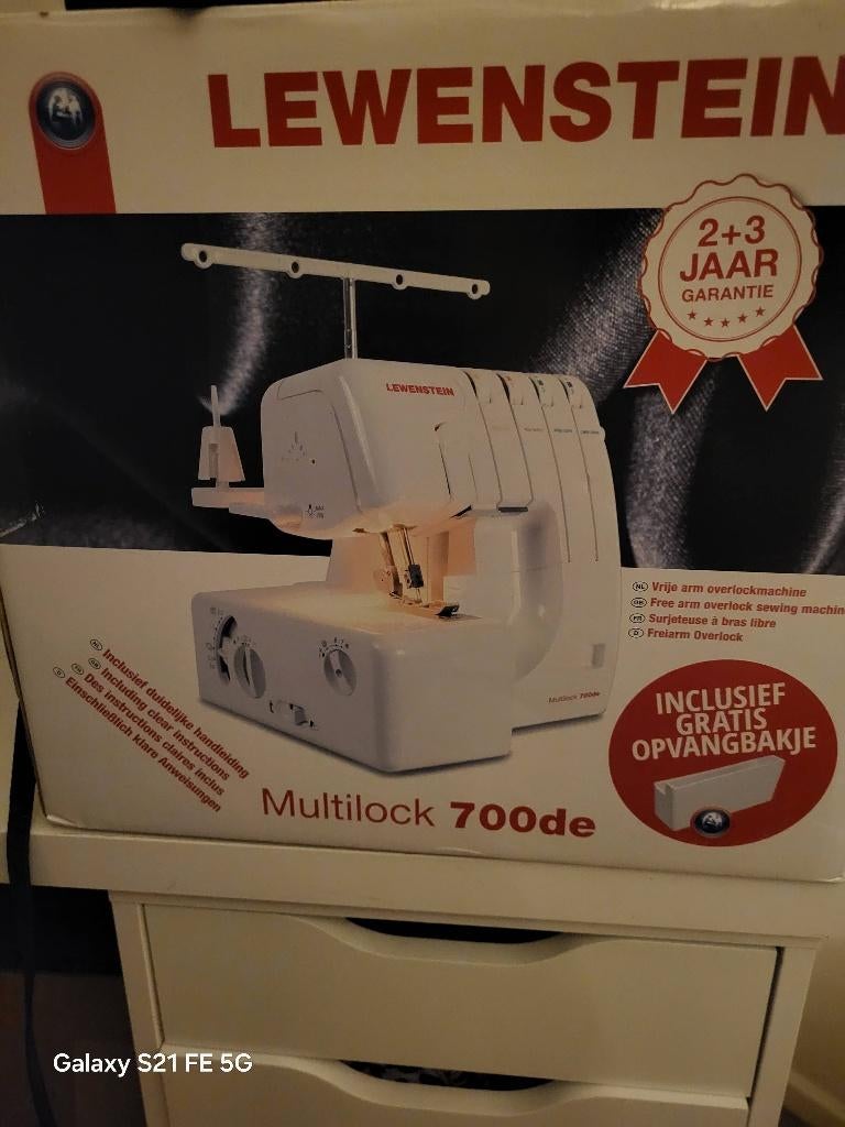 LEWENSTEIN lockmachine 700DE, Ophalen, Zo goed als nieuw, Lockmachine, Lewenstein