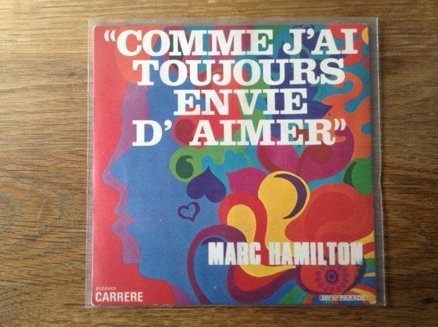 single marc hamilton, Enlèvement ou Envoi, Pop, Housse de protection extérieure, 7 inch